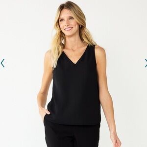 Nine West V-Neck Tank